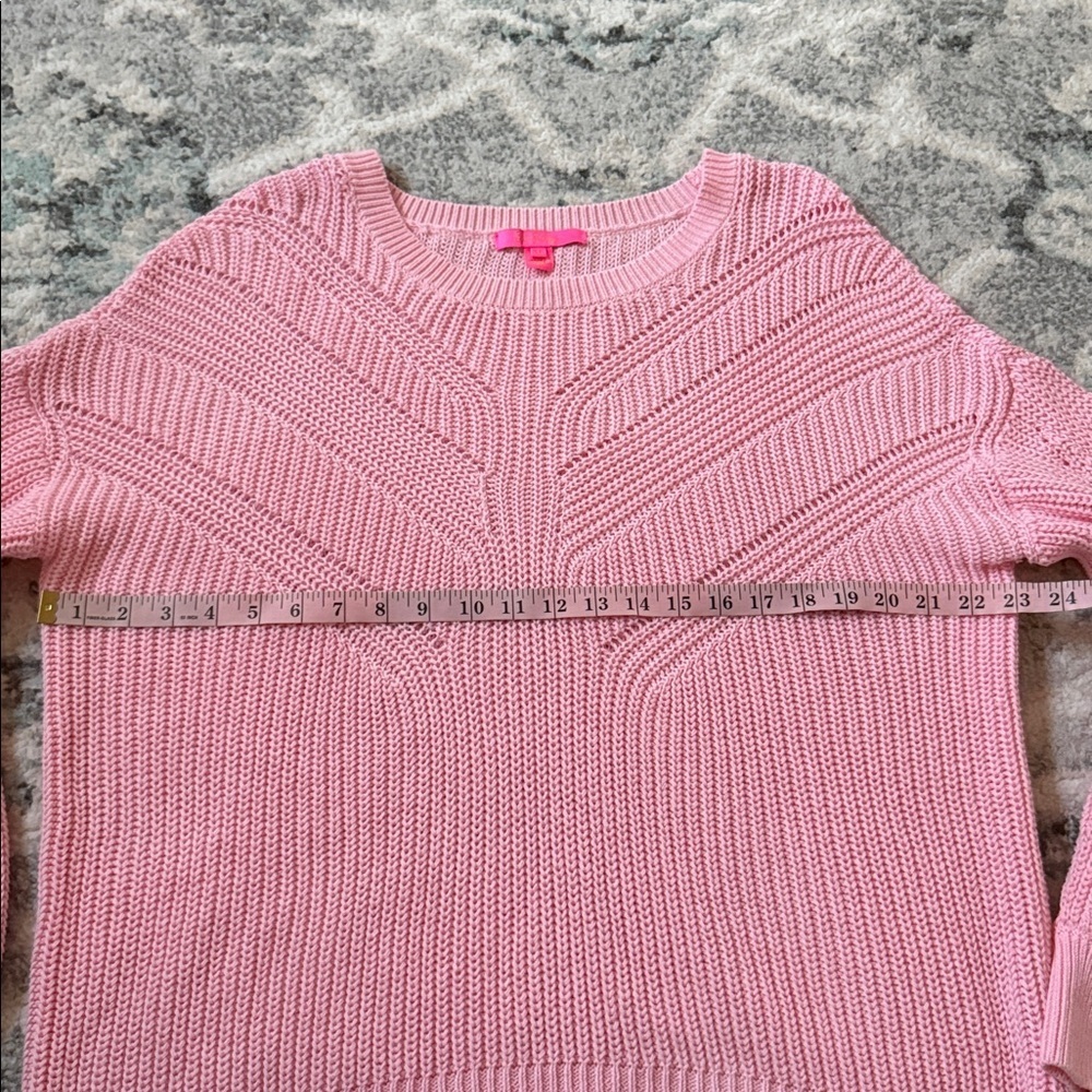Lilly Pulitzer Pink Knit Sweater - Picture 5 of 11